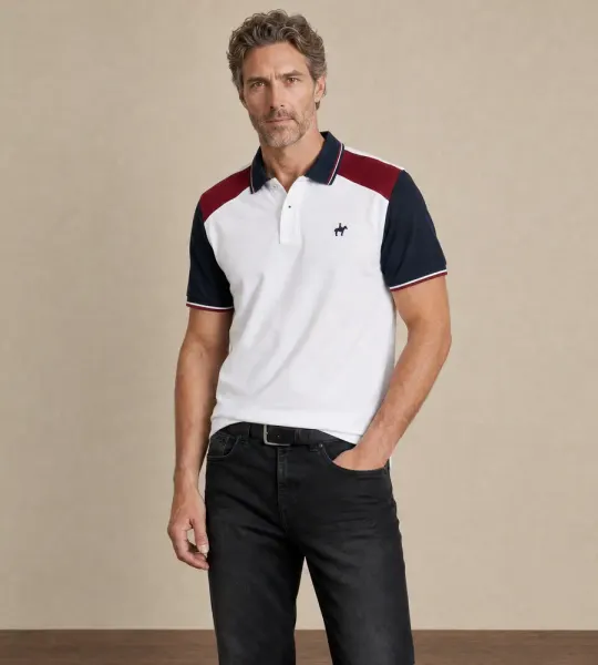 Polo Bloques Blanco Ref. 129020626